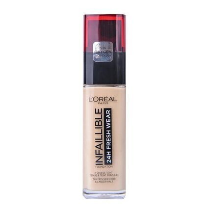 Nestemäinen meikkivoide L'Oreal Paris Infallible 30 ml, 130 True Beige hinta ja tiedot | Meikkivoiteet ja puuterit | hobbyhall.fi