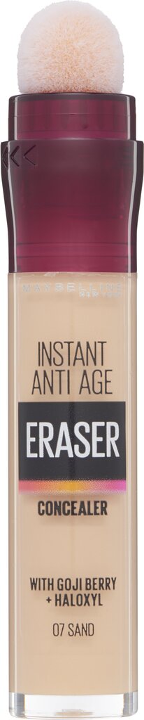 Peitevoide Maybelline New York Instant Age Eraser 6,8 ml, 07 Sand hinta ja tiedot | Meikkivoiteet ja puuterit | hobbyhall.fi