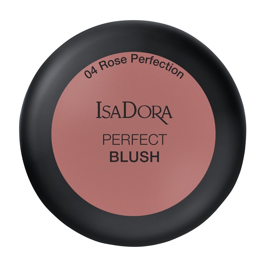 Poskipuna IsaDora Perfect, 4,5 g, 04 Rose Perfection. hinta ja tiedot | Aurinkopuuterit ja poskipunat | hobbyhall.fi