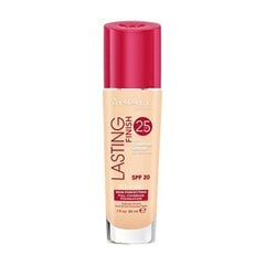 Rimmel London Lasting Finish 25H meikkituote 30 ml, 103 True Ivory hinta ja tiedot | Meikkivoiteet ja puuterit | hobbyhall.fi