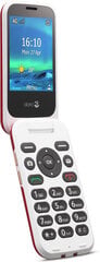 Doro 6881 Red/White 4G hinta ja tiedot | Matkapuhelimet | hobbyhall.fi