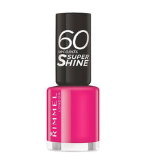 Kynsilakka Rimmel London 60 Seconds Super Shine 8 ml hinta ja tiedot | Kynsilakat ja kynsienhoitotuotteet | hobbyhall.fi