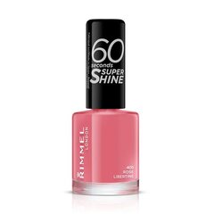 Rimmel London 60 Seconds Super Shine -kynsilakka, 8 ml hinta ja tiedot | Kynsilakat ja kynsienhoitotuotteet | hobbyhall.fi