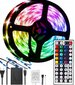 RGB Led nauha 5050 kaukosäätimellä hinta ja tiedot | LED-valonauhat | hobbyhall.fi
