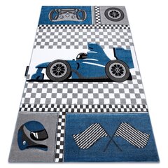 Matto PETIT RACE sininen hinta ja tiedot | Isot matot | hobbyhall.fi
