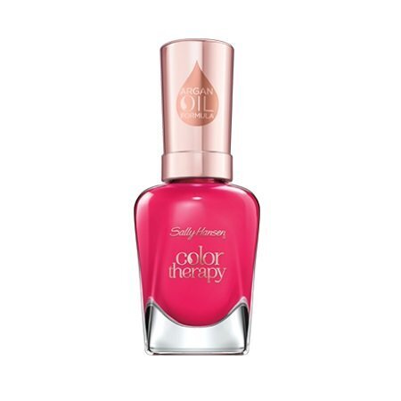 Color Therapy Argan Oil Formula Sally Hansen 290 kynsilakka Pampered In Pink 14,7 ml hinta ja tiedot | Kynsilakat ja kynsienhoitotuotteet | hobbyhall.fi