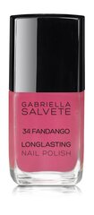 Kynsilakka Gabriella Salvete Longlasting Enamel 11 ml, 34 Fandango hinta ja tiedot | Gabriella Salvete Hygieniatuotteet | hobbyhall.fi