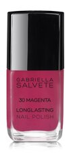 Kynsilakka Gabriella Salvete Longlasting Enamel 11 ml, 30 Magenta hinta ja tiedot | Kynsilakat ja kynsienhoitotuotteet | hobbyhall.fi