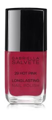 Kynsilakka Gabriella Salvete Longlasting Enamel 11 ml, 29 Hot Pink hinta ja tiedot | Kynsilakat ja kynsienhoitotuotteet | hobbyhall.fi