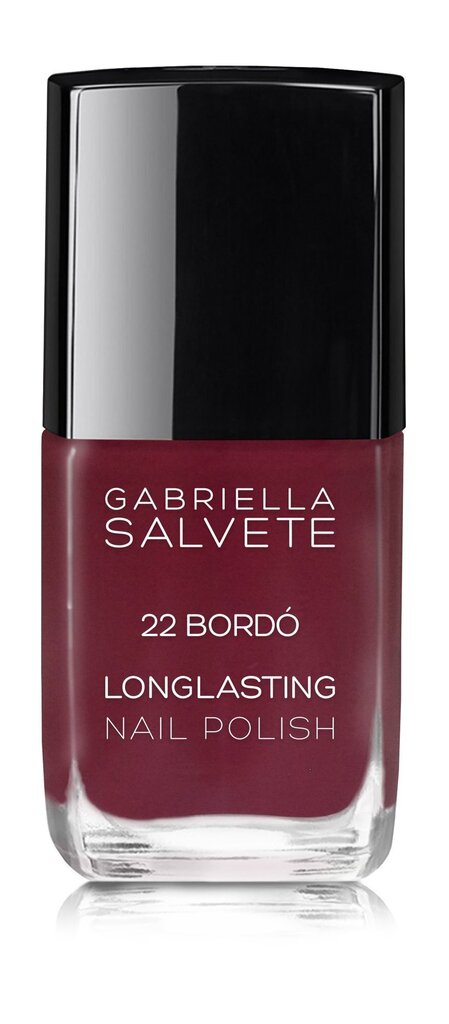 Kynsilakka Gabriella Salvete Longlasting Enamel 11 ml, 22 Bordo hinta ja tiedot | Kynsilakat ja kynsienhoitotuotteet | hobbyhall.fi