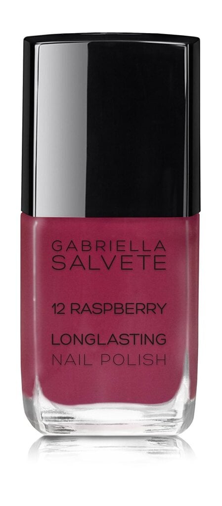 Kynsilakka Gabriella Salvete Longlasting Enamel 11 ml, 12 Raspberry hinta ja tiedot | Kynsilakat ja kynsienhoitotuotteet | hobbyhall.fi