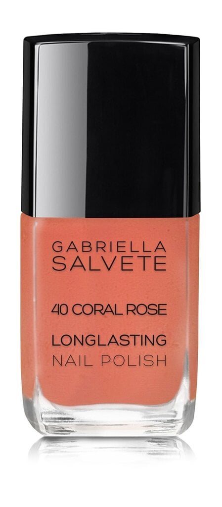 Kynsilakka Gabriella Salvete Longlasting Enamel 40 Coral Rose, 11 ml hinta ja tiedot | Kynsilakat ja kynsienhoitotuotteet | hobbyhall.fi