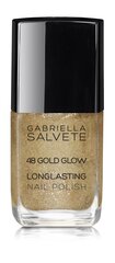 Gabriella Salvete Longlasting Enamel kynsilakka 11 ml, 48 Gold Glow hinta ja tiedot | Kynsilakat ja kynsienhoitotuotteet | hobbyhall.fi