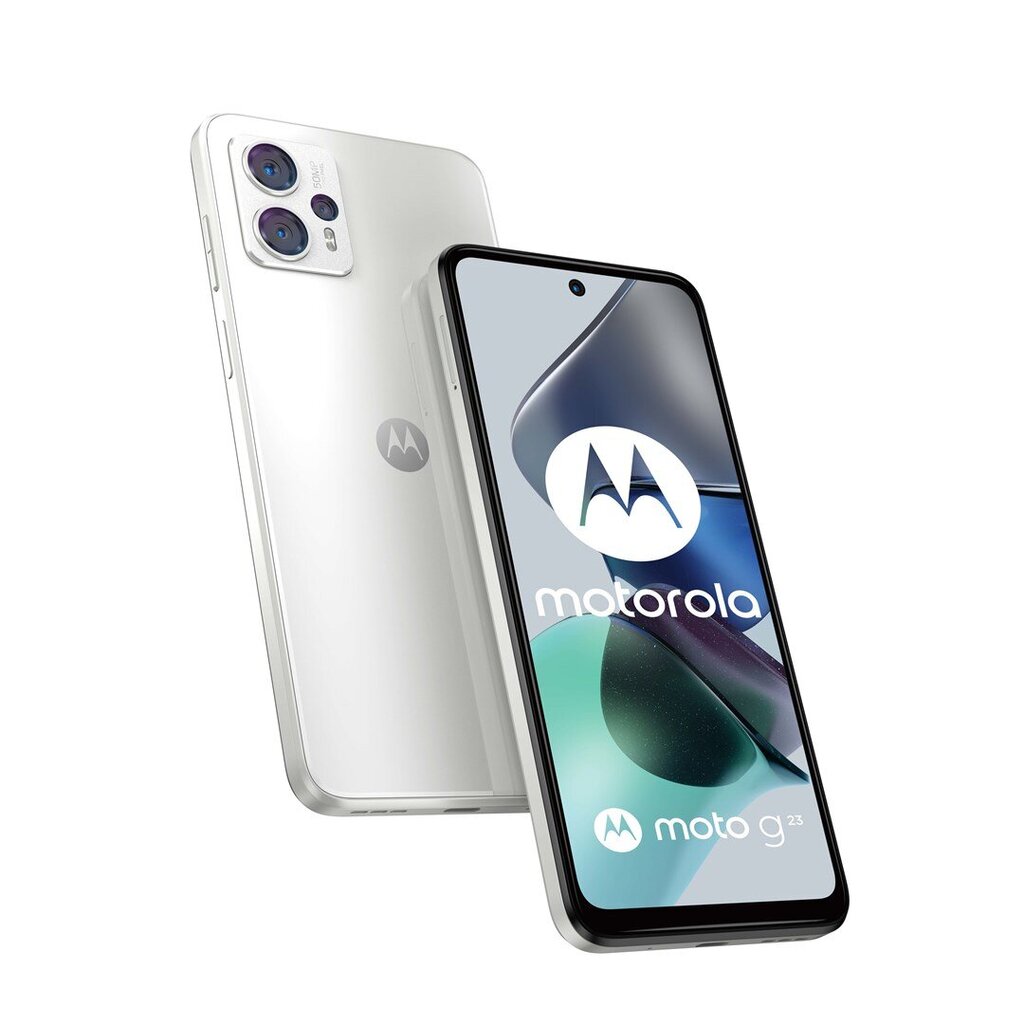 Motorola Moto G23 8/128GB Pearl White hinta ja tiedot | Matkapuhelimet | hobbyhall.fi