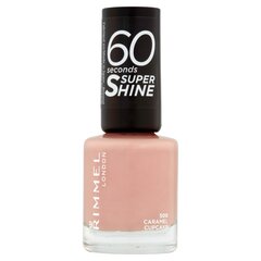 Rimmel London 60 Seconds Super Shine kynsilakka 8 ml, 500 Väri: Caramel Cupcake hinta ja tiedot | Kynsilakat ja kynsienhoitotuotteet | hobbyhall.fi