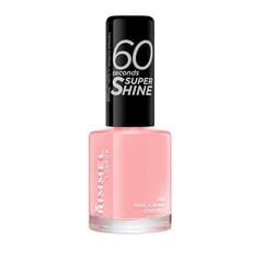 Rimmel 60 Seconds Super Shine 8 ml, 262 Kynsilakka hinta ja tiedot | Kynsilakat ja kynsienhoitotuotteet | hobbyhall.fi