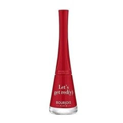 BOURJOIS Paris 1 Second -kynsilakka, 9 ml, 09 Let´s Get Red(y) hinta ja tiedot | Kynsilakat ja kynsienhoitotuotteet | hobbyhall.fi