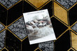 GLOSS 400B 86 pyöreä art deco -matto, musta / kulta hinta ja tiedot | Isot matot | hobbyhall.fi