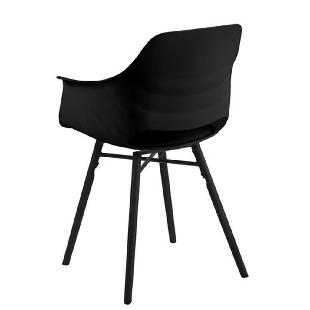 2 tuolin setti Ramona, musta hinta ja tiedot | Ruokapöydän tuolit | hobbyhall.fi