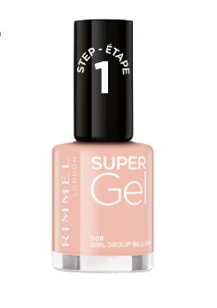 Rimmel London Super Gel 12 ml, 008 Girl Group Blush hinta ja tiedot | Kynsilakat ja kynsienhoitotuotteet | hobbyhall.fi