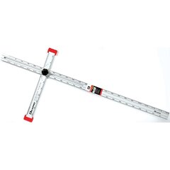 T-neliö säädettävä 120cm hinta ja tiedot | Käsityökalut | hobbyhall.fi