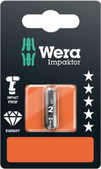 Wera 855/1 Impaktor terä PZ 2 x 25mm hinta ja tiedot | Käsityökalut | hobbyhall.fi