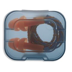 UVEX Whisper uudelleenkäytettävät korvatulpat, oranssi, SNR 27dB, koko S, muovisessa minilaatikossa hinta ja tiedot | Pään suojavarusteet | hobbyhall.fi