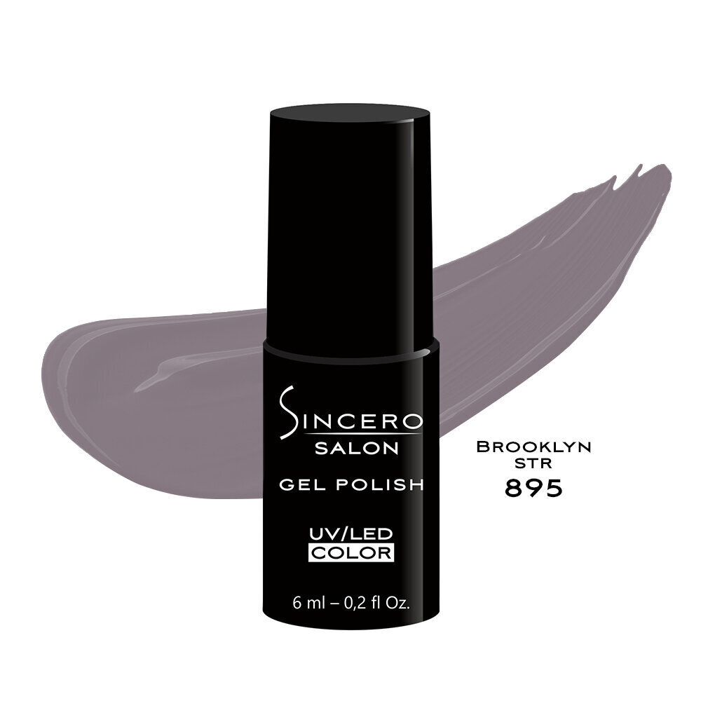 Geelikynsilakka "Sincero Salon", 6 ml, Brooklyn str, 895 hinta ja tiedot | Kynsilakat ja kynsienhoitotuotteet | hobbyhall.fi