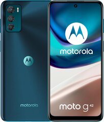 Motorola G42 4/64GB Atlantic Green PAU00025SE hinta ja tiedot | Matkapuhelimet | hobbyhall.fi