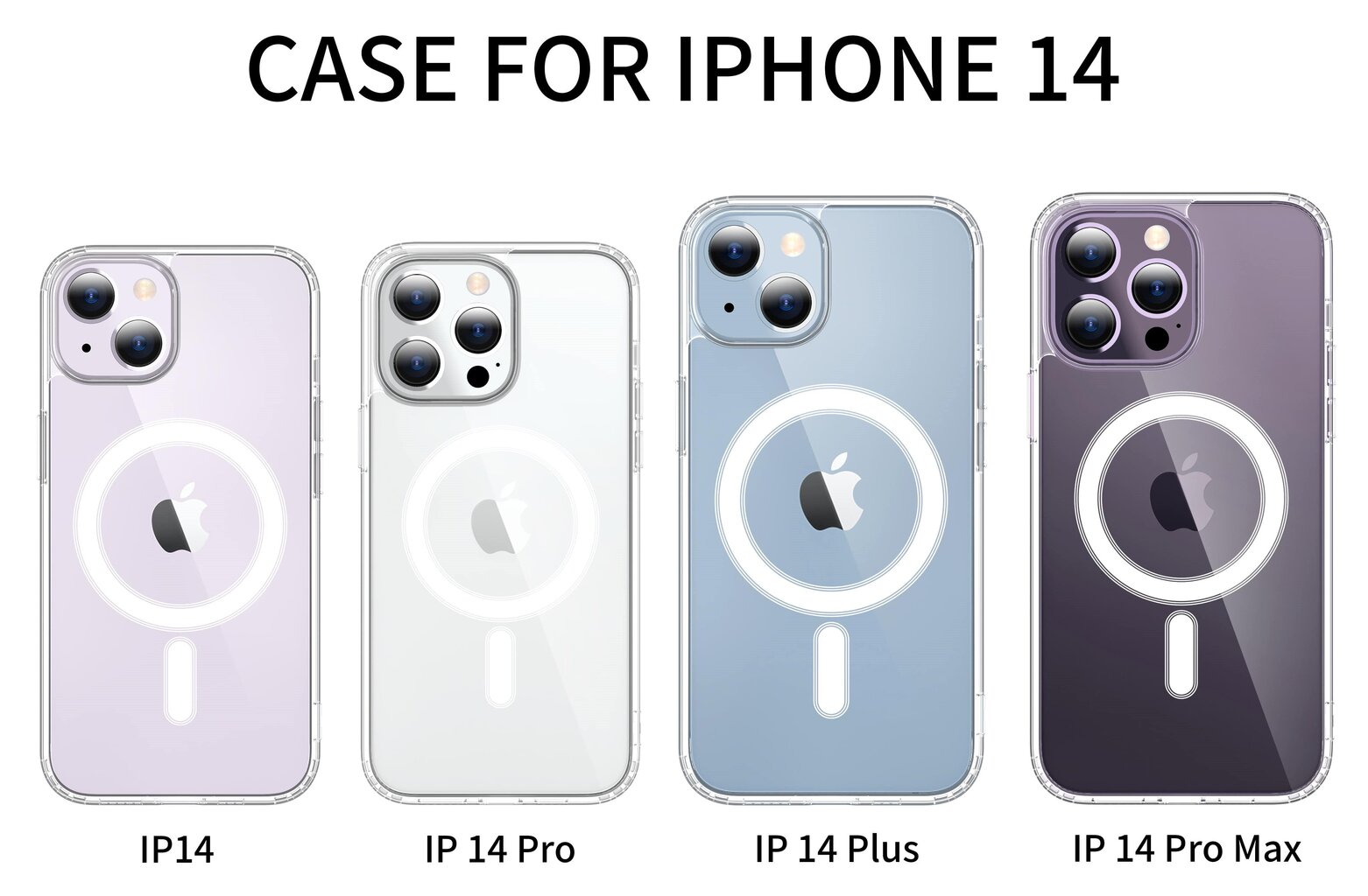 Läpinäkyvä kotelo | Apple iPhone 14 Pro | MagSafe hinta ja tiedot | Puhelimen kuoret ja kotelot | hobbyhall.fi