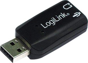 Logilink USB Audio adapter, 5.1 sound ef hinta ja tiedot | Adapterit | hobbyhall.fi