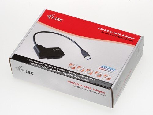 I-TEC SATA -sovitin USB 3.0:aan hinta ja tiedot | Adapterit | hobbyhall.fi