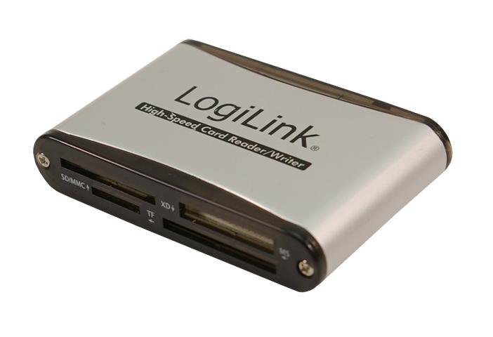 Logilink card reader 56 in 1 external hinta ja tiedot | Adapterit | hobbyhall.fi