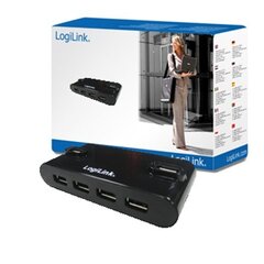 LogiLink HUB USB 2.0 4 hinta ja tiedot | Adapterit | hobbyhall.fi