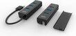 UNITEK HUB USB 3.0 Y-3089, 4 PORTY, BEZ ZASILACZA hinta ja tiedot | Adapterit | hobbyhall.fi