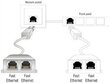 Delock - LAN-sovitin 1xRJ45 / 2xRJ45 Ethernet hinta ja tiedot | Adapterit | hobbyhall.fi