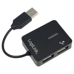 LogiLink 4 USB HUB hinta ja tiedot | Adapterit | hobbyhall.fi