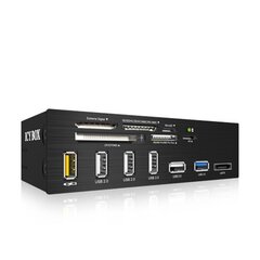 Icybox IB-867 5,25 tuuman USB 3.0 -monikortinlukija USB-latausportilla hinta ja tiedot | Adapterit | hobbyhall.fi