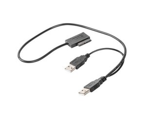Gembird Ulkoinen USB-SATA-sovitin ohuelle SATA SSD/DVD:lle hinta ja tiedot | Adapterit | hobbyhall.fi