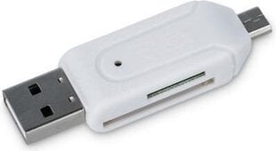Ikuisesti microSD ja SD-kortinlukija microUSB/USB:n kautta hinta ja tiedot | Adapterit | hobbyhall.fi