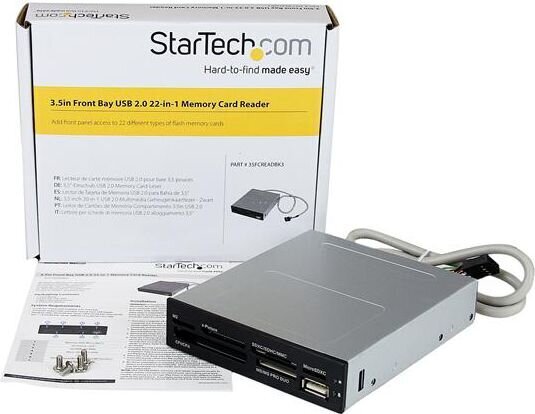 StarTech 35FCREADBK3 hinta ja tiedot | Adapterit | hobbyhall.fi