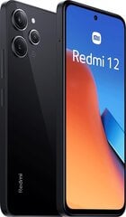 Xiaomi Redmi 12 4/128GB Midnight Black MZB0EB5EU hinta ja tiedot | Matkapuhelimet | hobbyhall.fi