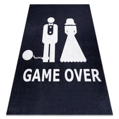 Matto Bambino 2104 'Game over' - musta hinta ja tiedot | Isot matot | hobbyhall.fi