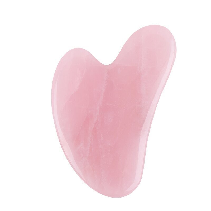 Amalfis Gua Sha Rosa Quartz Stone hinta ja tiedot | Kasvojen puhdistus- ja hierontalaitteet | hobbyhall.fi