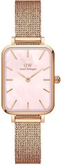 Naisten rannekello Daniel Wellington DW00100510, vaaleanpunainen kulta, 20x26mm hinta ja tiedot | Naisten kellot | hobbyhall.fi