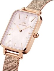 Naisten rannekello Daniel Wellington DW00100510, vaaleanpunainen kulta, 20x26mm hinta ja tiedot | Naisten kellot | hobbyhall.fi