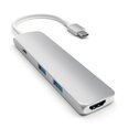 Satechi Satechi Slim USB-C MultiPort Adapter with 4K HDMI Video Output and 2 USB 3.0 Ports USB hub