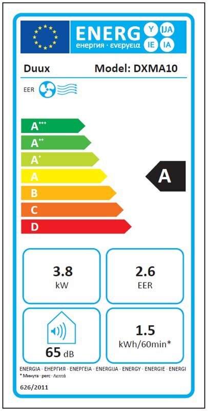 Siirrettävä ilmastointilaite Duux North DXMA10 hinta ja tiedot | Ilmastointilaitteet | hobbyhall.fi