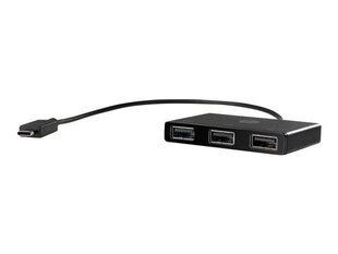 HP USB-C to USB-A Hub (SE) hinta ja tiedot | HP Tietokoneiden lisävarusteet | hobbyhall.fi
