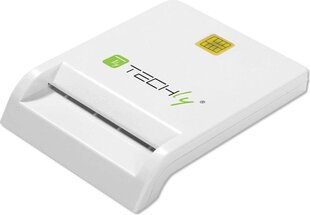 Henkilökortinlukija Techly Compact USB 2.0 hinta ja tiedot | Adapterit | hobbyhall.fi